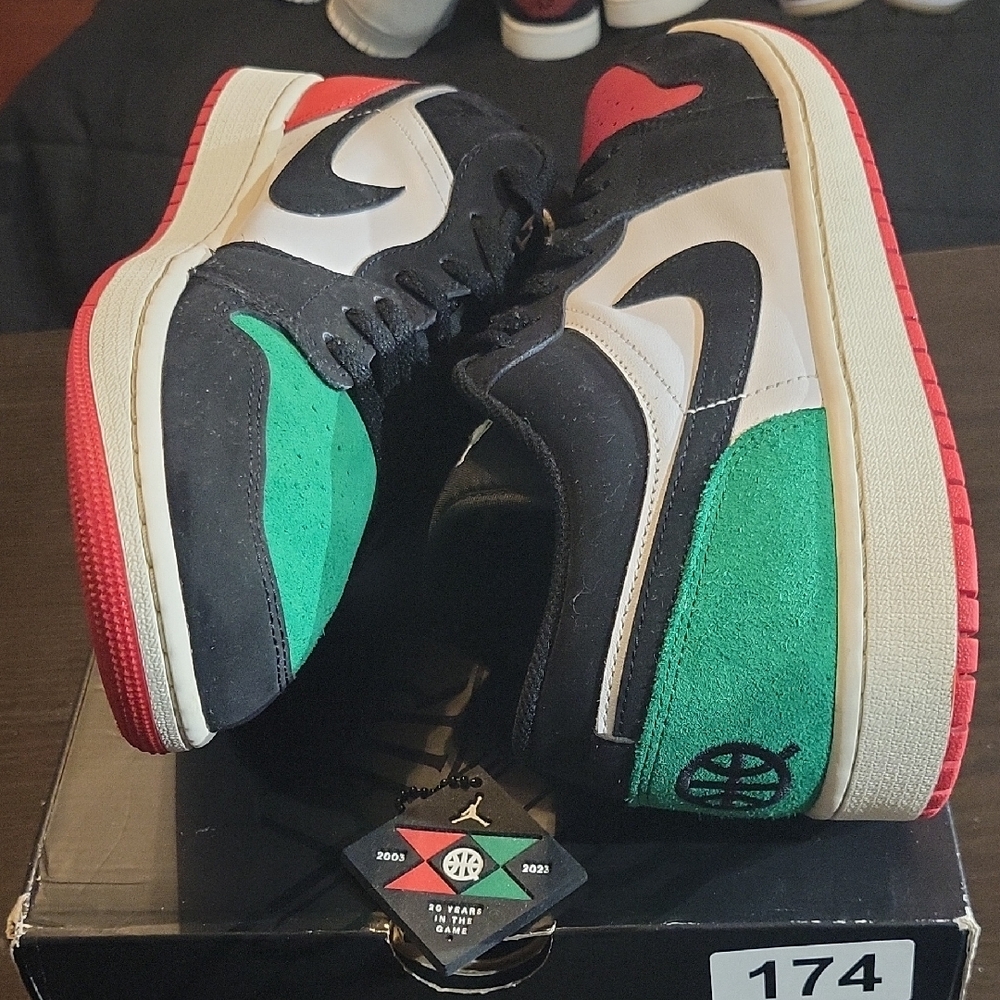 Air Jordan 1 Low "Quai 54" (2023) Mens 12 EUC W/Box & Hangtag - Picture 8 of 11